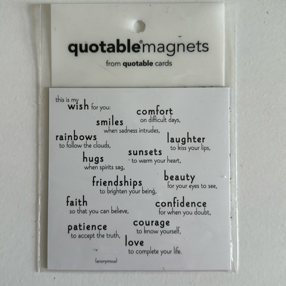 QuotableMagnet from quotable cards
